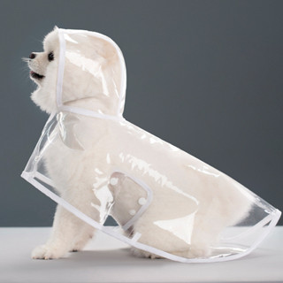 狗狗雨衣加厚防水寵物外出雨披中小型犬泰迪比熊衣服
