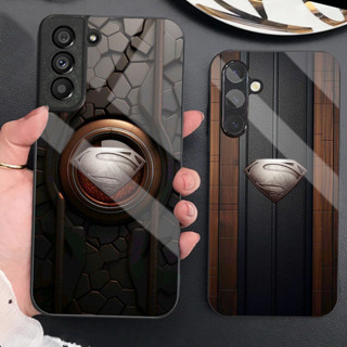 SAMSUNG 超人 02 玻璃手機殼適用於三星 Galaxy S9 Plus S10 S10e S20 FE S20