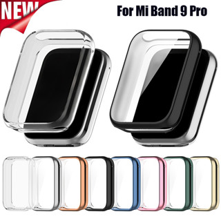 XIAOMI Tpu 全保護殼相容小米手環 9 Pro 智慧手錶保護套適用於小米手環 9 Pro 錶殼配件