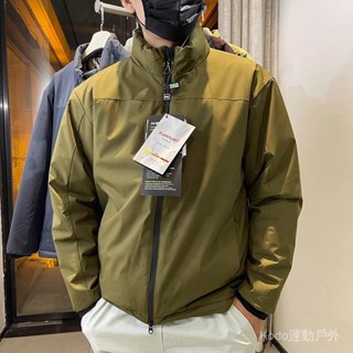 陞級版 戰術戶外羽絨棉外套 石墨烯 輕便保暖防風防潑水棉衣 男士無帽立領透氣保暖防汙抗寒保暖騎行外套