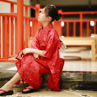 清倉處理兒童和服浴衣日本和服女孩日式和風寫真道具服裝僅和服