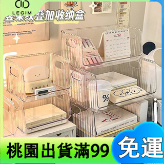 百貨商店大容量收納 亞克力收納盒 文具桌面宿舍面膜雜物透明 整理置物架 大容量 高顏值