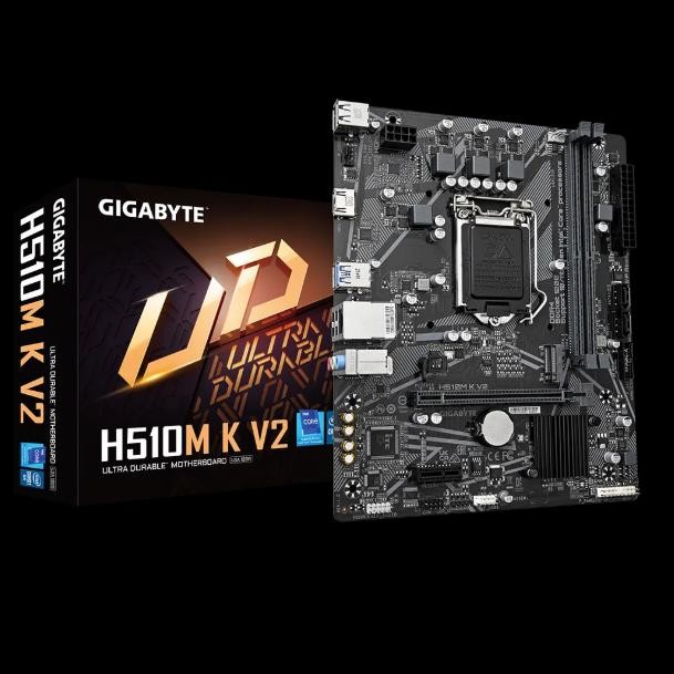 【Gigabyte/技嘉】大量現貨 盒裝全新 技嘉H510M-K V2 支持10 11代CPU  M.2