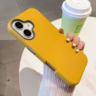 豪華啞光小羊皮氣囊加厚手機殼適用於 IPhone 11 12 13 14 15 16 Pro Max Plus 防震外殼