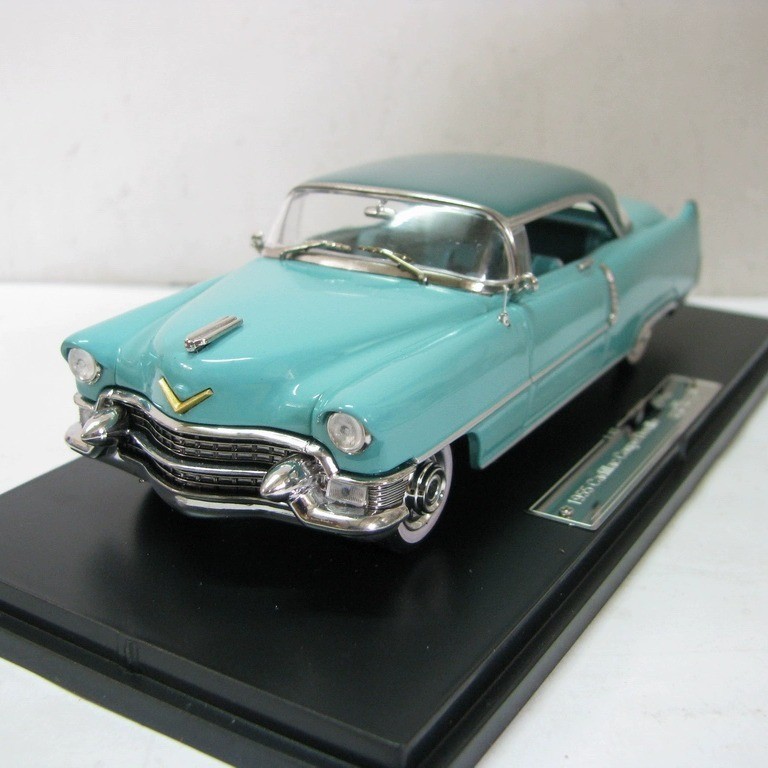 [現貨]GFCC 1:43 1955 Cadillac Coupe DeVille凱迪拉克 淺綠翠綠頂車模