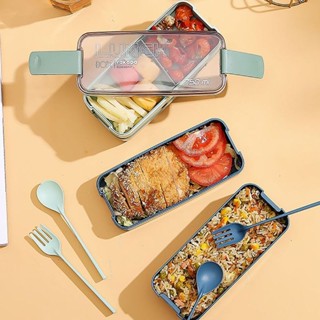【臺灣出貨】尼吉娃の日式多層飯盒ins高顏值便當盒可微波爐加熱上班族女密封長條飯盒上班族午餐便當盒外出便攜保鮮盒