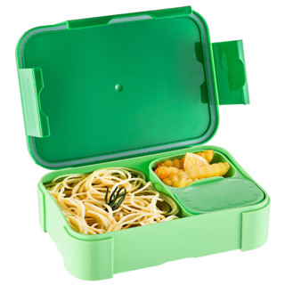 0AHO 兒童迷你便噹盒可微波爐加熱學生分格密封飯盒零食盒