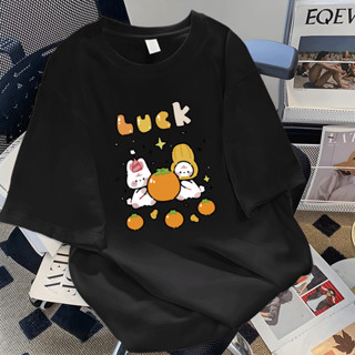 臺灣出貨 精品衣服 個性卡通短袖 正韓服飾 ins 印花 短上衣 客製化衣服 短袖上衣 韓版衣服 森林系 女生大尺碼