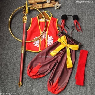 ⭐哪吒魔童降世同款衣服兒童角色扮演cos表演服裝攝影服裝哪吒道具
