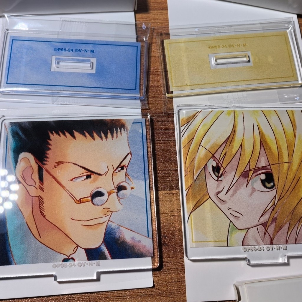 【正版日穀】全職獵人 AniArt水彩亞剋力立牌 酷拉皮卡雷歐力 免運