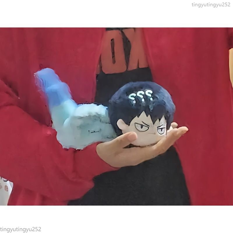 ⭐影山飛雄  影山飛雄飛魚排球少年會動玩偶魚棉花娃娃毛絨週邊玩具禮物週邊