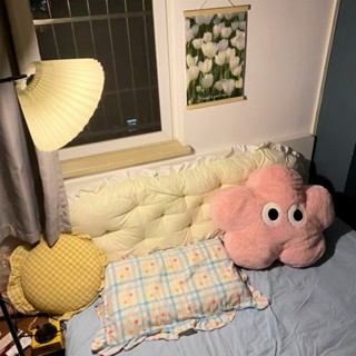 公主Ins皇冠床頭軟墊抱枕宿舍沙發腰託床雙人榻榻米靠背