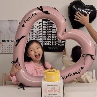現貨鏤空愛心形鋁氣球情人節求婚表達夫妻生日裝飾拍照道具2504C23