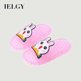 IELGY親子兒童水晶拖鞋夏季女童家用洗澡浴室防滑果凍透明