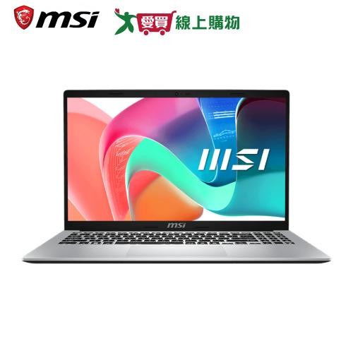 MSI微星 Modern 15 15.6吋輕薄商務筆電 銀 F13MG-239TW【愛買】