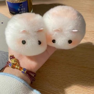 💗臺灣出貨💗小兔子 髮夾 頭飾 貓耳朵 毛茸茸髮卡 新款兒童女夾子 可愛髮夾 頭飾 裝飾品