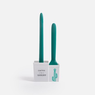 仙人掌複合式馬桶刷-附無痕貼