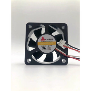 全新臺灣元山Y.S.TECH FD245015EL 5015 24V 0.14A變頻器散熱風扇