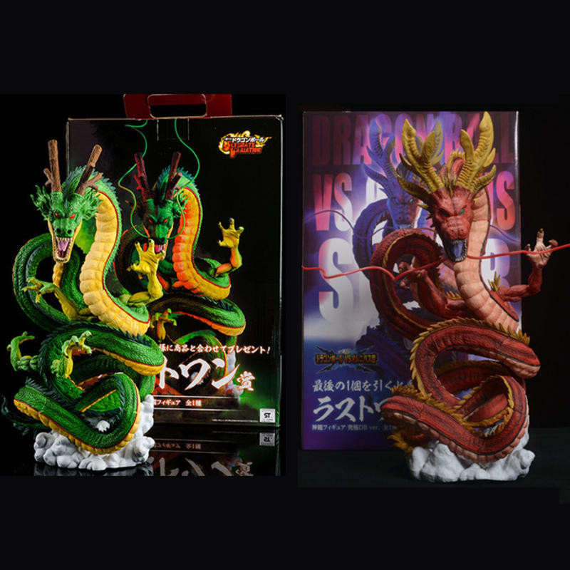 七龍珠最終神龍 七龍珠紅色神龍 七龍珠神龍  一番賞龍珠宿命對決 紅色神龍 最終神龍手辦擺件模型 跨境新品