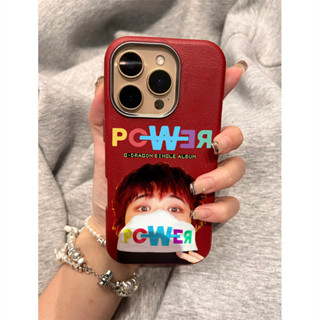 🔥桃園48H出貨🔥GD周邊 權誌龍 新專輯POWER週邊手機殻 適用16pro15/14/13 權志龍應援 11通用