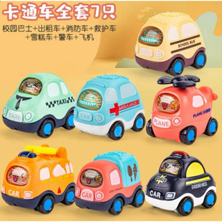 兒童小汽車玩具套裝慣性飛機男孩寶寶小汽車模型耐摔