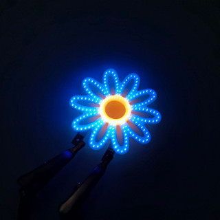 1 件 DC3V COB 閃光蠟燭 LED 燈絲字母二極管節日派對情書彩虹 DIY 裝飾燈泡配件