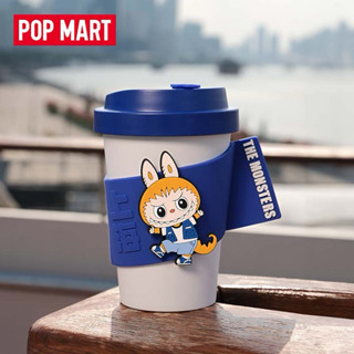 泡泡瑪特拉布布水杯隨行杯Labubu玩酷上海系列杯子