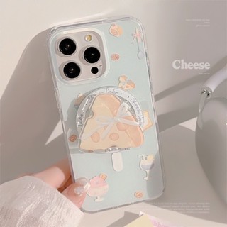 淺藍蝴蝶結 牛角包支架 蘋果 16 15 iPhone 14 13 12 11 pro XS max 手機殼 樂淘淘