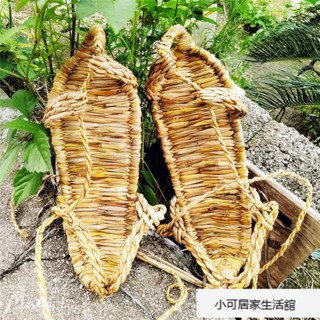 優選 手工草鞋 男款 女夏 傳統 紅軍 天然藤 草編織 稻草 涼鞋 復古 休閑 拖鞋批發
