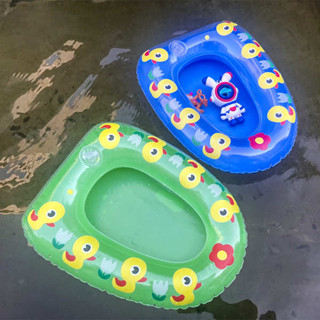 益智玩具 嬰兒玩具 小玩具 兒童玩具 玩具 洗澡玩具 充氣漂浮小船兒童戲水皮划艇烏龜嬉戲游泳圈不進水的寶寶洗澡玩具