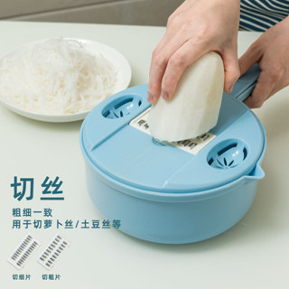多功能切菜器切絲刨絲器土豆絲切絲器擦絲檸檬切片切絲切片