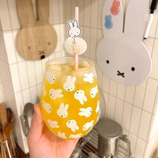 🚀臺灣出貨🚀【熱銷】可愛兔子印花玻璃杯 200ml 簡約透明大肚杯 辦公室家用 牛奶杯 咖啡杯 酒水 果汁杯 送閨蜜禮物