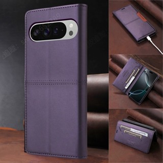 谷歌9A 商務款卡包皮套 皮質手機殼 適用 pixel 9 Pro XL Google pixel 8A 8 7 Pro