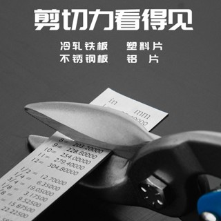 【臺灣嚴選】鐵皮白鐵皮不鏽鋼板龍骨剪刀 鐵絲網剪刀 工業級航空剪 剪子上匠 熱賣