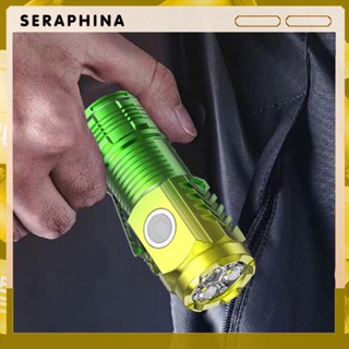 三燈珠LED手電筒 USB充電迷你小手電筒多功能工作燈汽車檢修燈【501-3LED】【有頻道】
