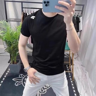 [S-5XL] 男T恤 短袖 純棉 倒三箭立體矽膠 lng 男生上衣