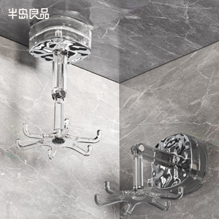 【人氣推薦】吸盤掛鈎廚房旋轉吸盤置物架免打孔鍋剷粘鈎勺子剷子傢用收納掛架收納居家日式生活小物懶人桌面整理空間