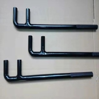 ✨免運特價✨新款鐵製多功能手動工具F複古F型閥門扳手45號鋼 200-800mm
