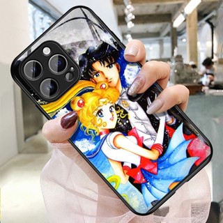 美少女戰士 (3)iPhone蘋果11手機殼 /13/promax/12強化玻璃14電鍍殼plus個性15