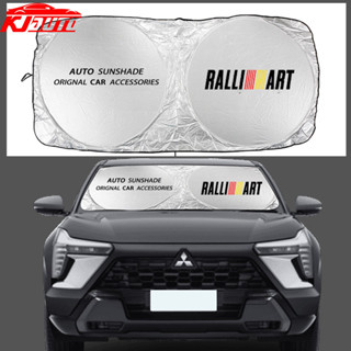 MITSUBISHI 汽車擋風玻璃遮陽罩汽車窗隔熱罩適用於三菱 Ralliart Xforce Mirage G4 Tr