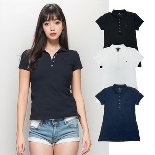 Tommy Hilfiger 女生 刺繡LOGO POLO衫 有腰身 夏季