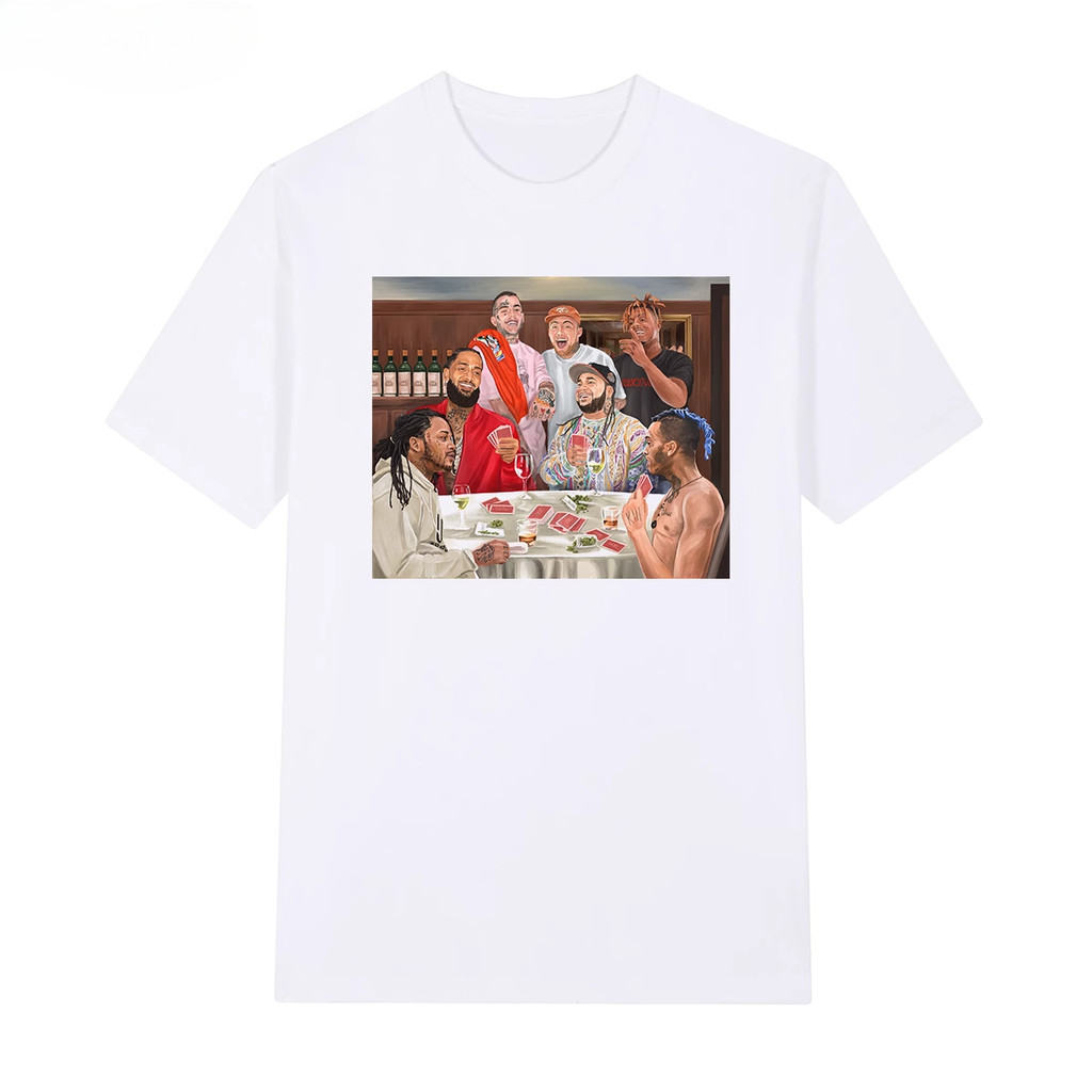 男女同款現貨ASAP ROCKY嘻哈XXXTENTACION公鴨聯名YAMS DAY2020短袖T恤男女