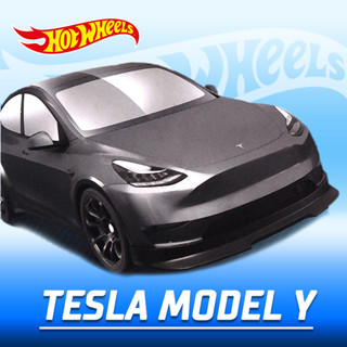 特斯拉MODEL Y蓮花跑車玩具合金小跑車模擬小汽車模型C4982hotwheels送禮玩具合金壓鑄模型diecast