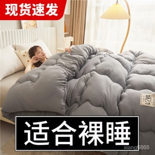 高品質💖被子冬被加厚保暖水洗棉被雙人通用冬季學生宿捨單人春秋被夏涼被 THCB