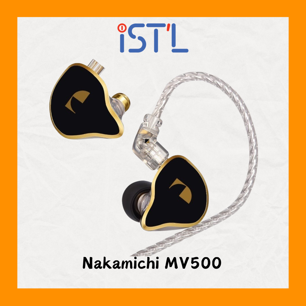 Nakamichi MV500 HI RES 專業級入耳式監聽耳機
