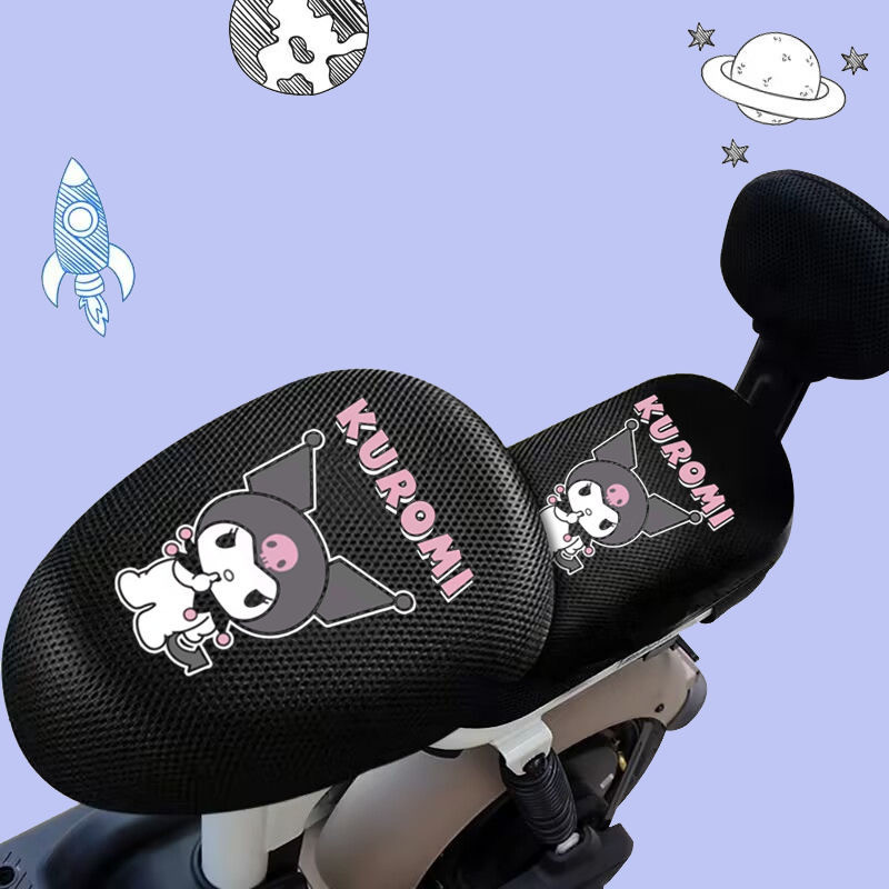 我最新款電動自行車座套防曬舒適透氣隔熱電瓶車座套電動自行車座套四季通用電動摩托車現貨