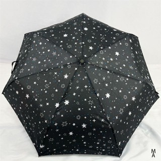 臺灣出貨 星星風格!三折全自動輕量便攜防風男女折疊雨傘