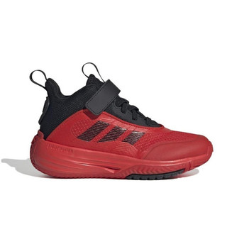 Adidas Ownthegame 3.0 K IF4594 中大童 籃球鞋 運動 魔鬼氈 耐磨 緩震 紅黑