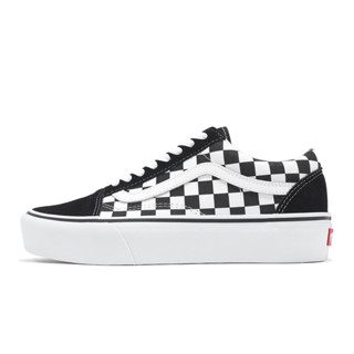 Vans 經典休閒鞋 Old Skool Plat 男女鞋 黑白 棋盤格 厚底增高 [ACS] VN0A3B3UHRK