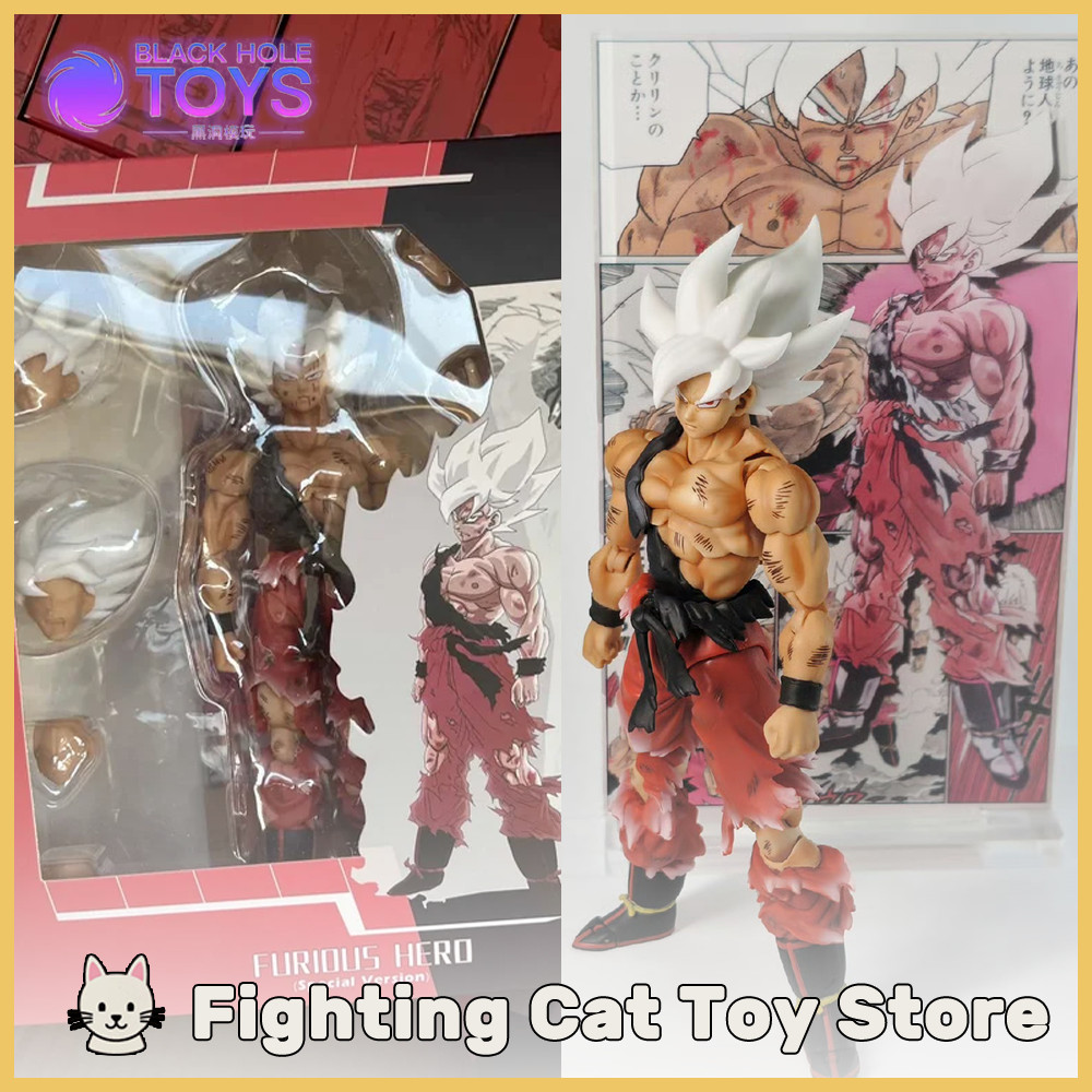 黑洞玩具龍珠悟空Shf Ssj超級賽亞人戰士覺醒Ver動漫可動人偶兒童玩具禮品